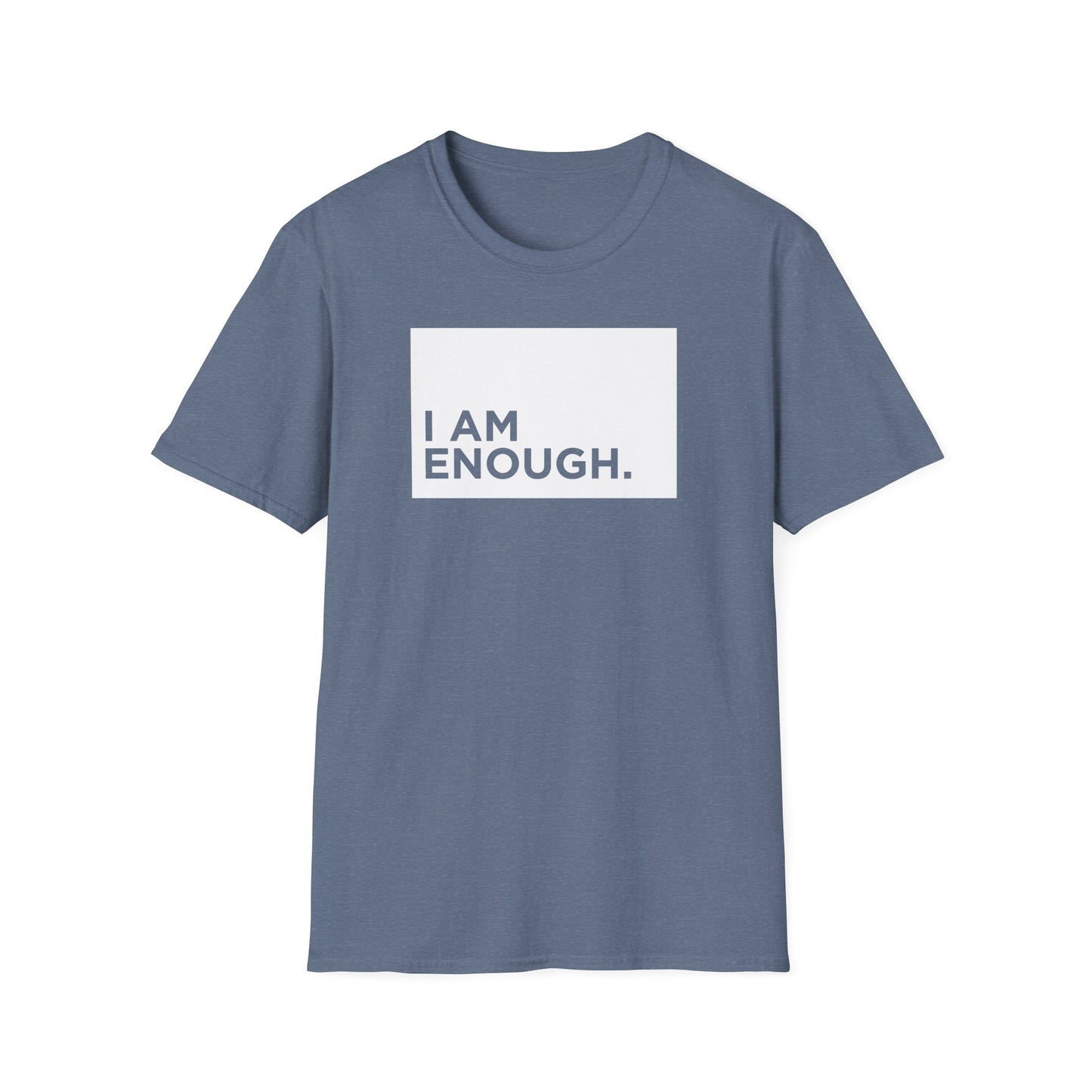 Block Logo "I AM Enough" T Shirt