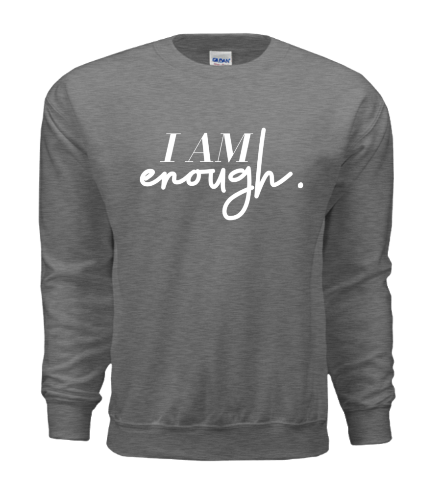 OG "I AM Enough" Puff CrewNeck