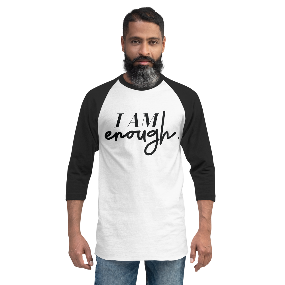 I Am Enough Baseball Classic Tee